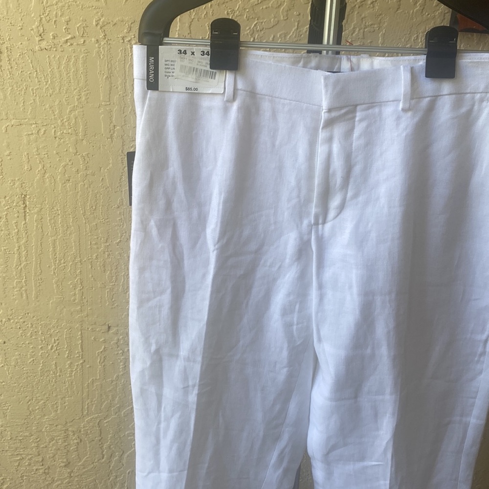**summer must have** Brand new men linen pants from Murano 34W 34L